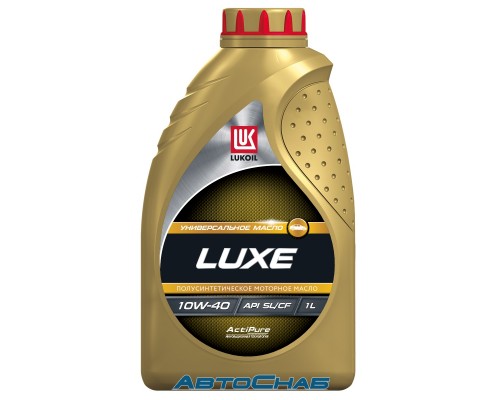 Лукойл Люкс 10W-40 SL/CF 1л. Полусинтетическое моторное масло